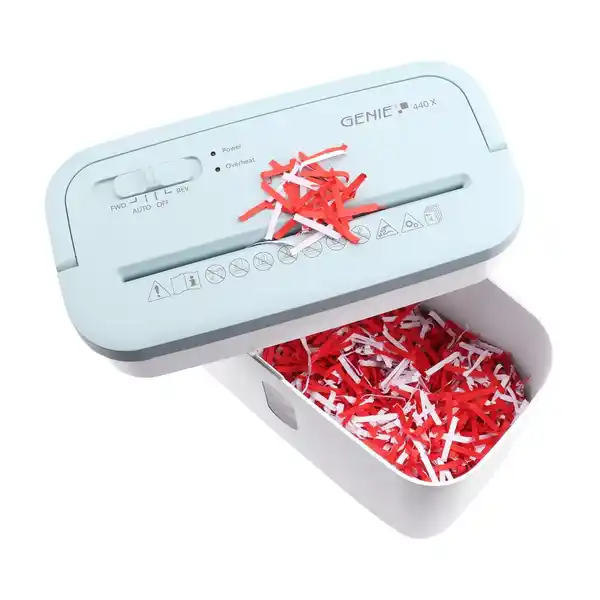 Bild 2 von Aktenvernichter GENIE 440 X weiß/blau