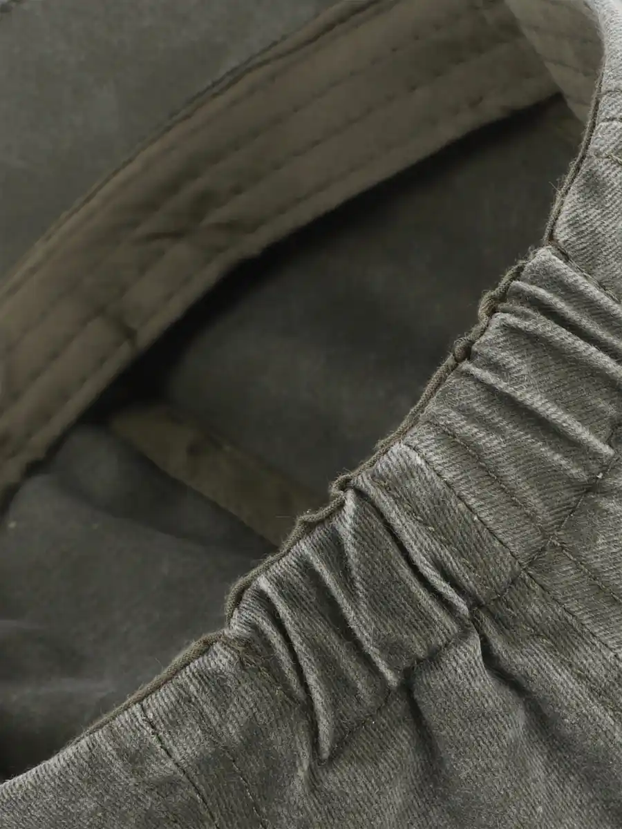 Bild 3 von Herren Schiebermütze im Used Look Oliv