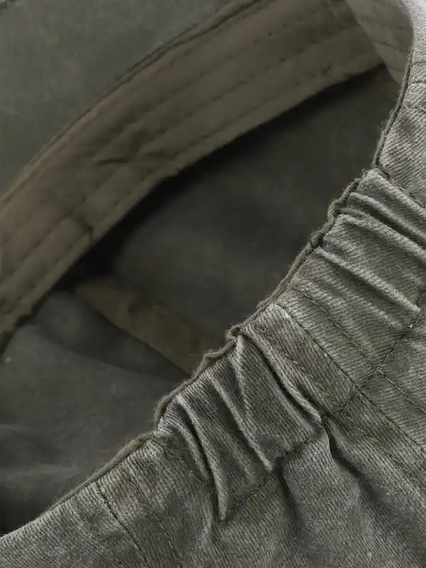 Bild 3 von Herren Schiebermütze im Used Look Oliv