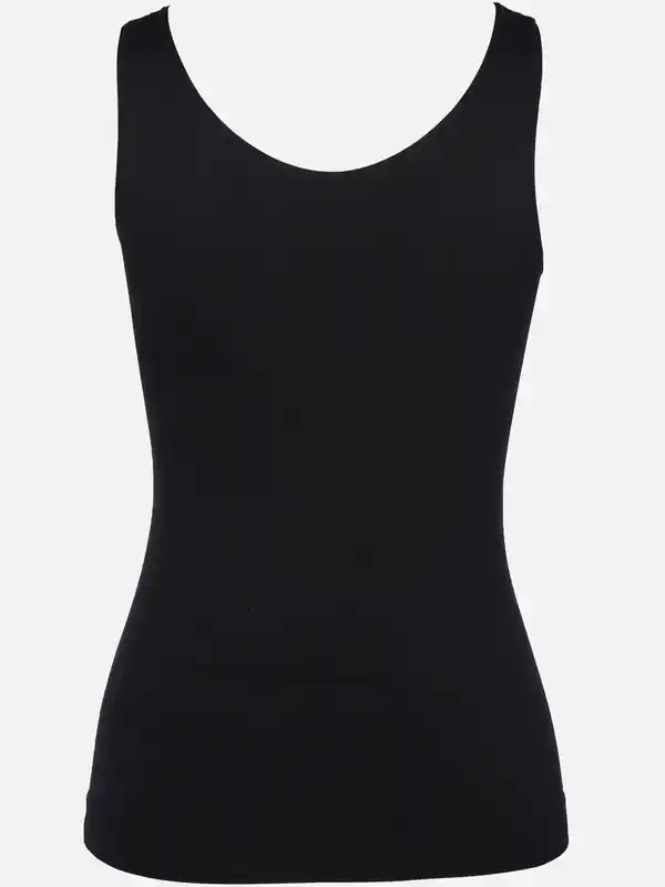 Bild 2 von Damen Formhemd ohne Nähte Schwarz