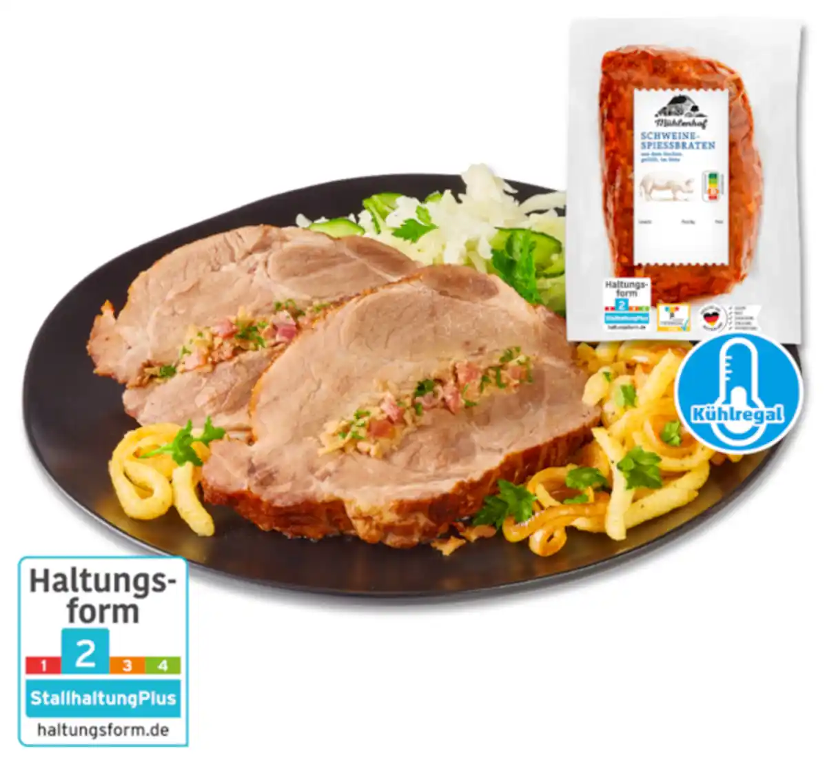 Bild 1 von MÜHLENHOF Frischer Schweine-Spießbraten*