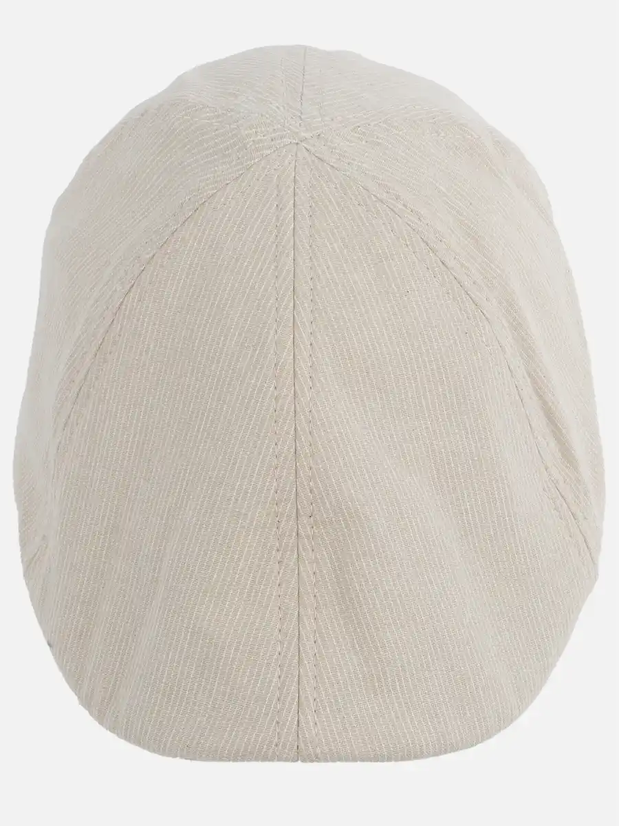 Bild 1 von Herren Schiebermütze mit zarten Streifen Beige