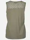Bild 2 von Damen Top mit Lochstickerei Oliv