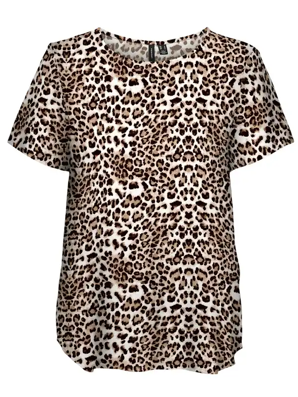 Bild 1 von Vero Moda VMEASY JOY S/S TOP WV Bluse Beige
