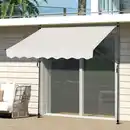 Bild 1 von Klemmmarkise Sonnenschutz mit Handkurbel - Beige