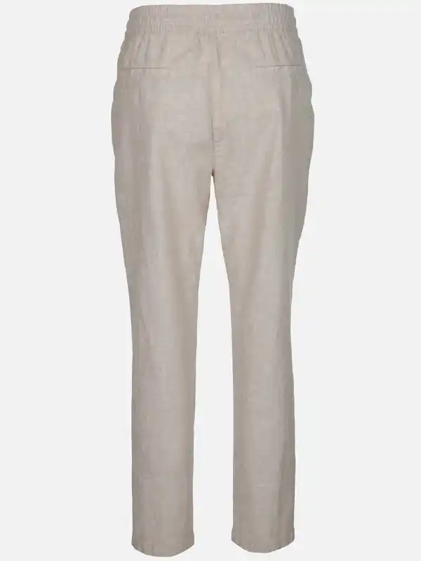 Bild 2 von Damen Hose aus Leinenmix Weiß