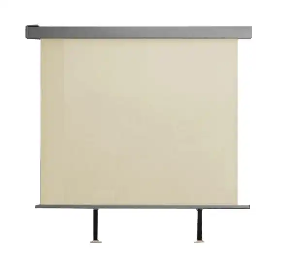 Bild 1 von Balkonmarkise Sichtschutz Sonnenrollo Alu-Seitenmarkise, ca. 150 x 200 cm - Beige