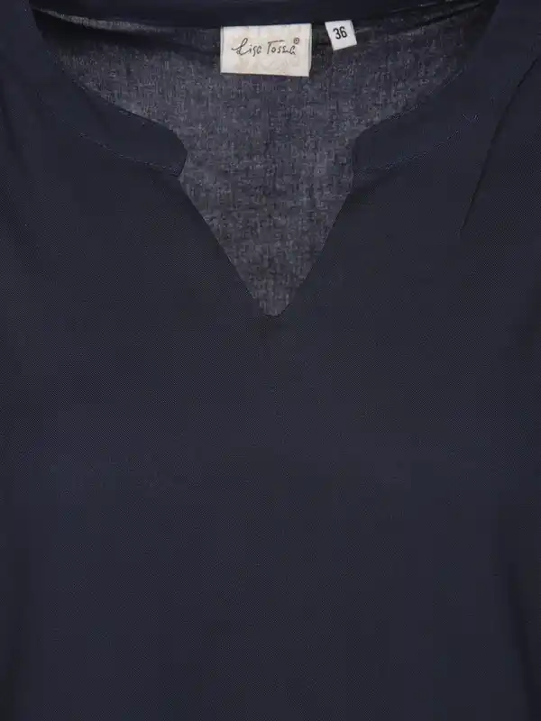 Bild 3 von Damen Top mit kleinem Gummzugdetails Marine