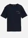 Bild 1 von Herren T-Shirt mit Logoprint Marine