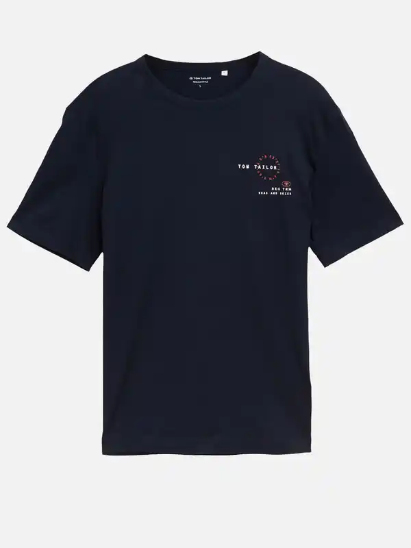 Bild 1 von Herren T-Shirt mit Logoprint Marine