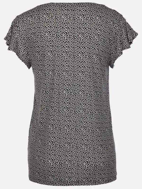 Bild 2 von Damen Volant Top Schwarz