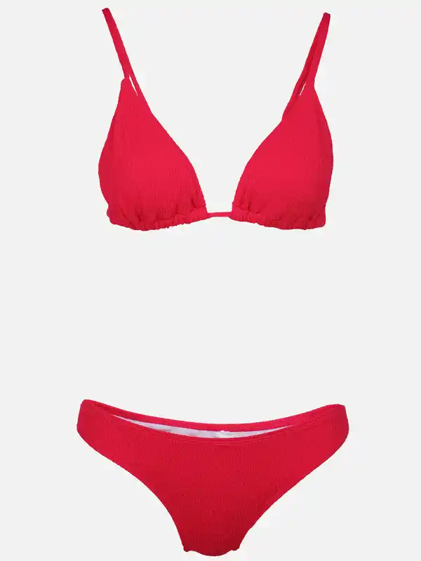 Bild 1 von Damen Bikiniset mit Struktur Pink
