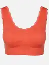 Bild 1 von Damen Bustier mit Spitzenbesatz Orange