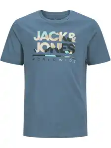 Jungen T-Shirt JJLUKE Blau