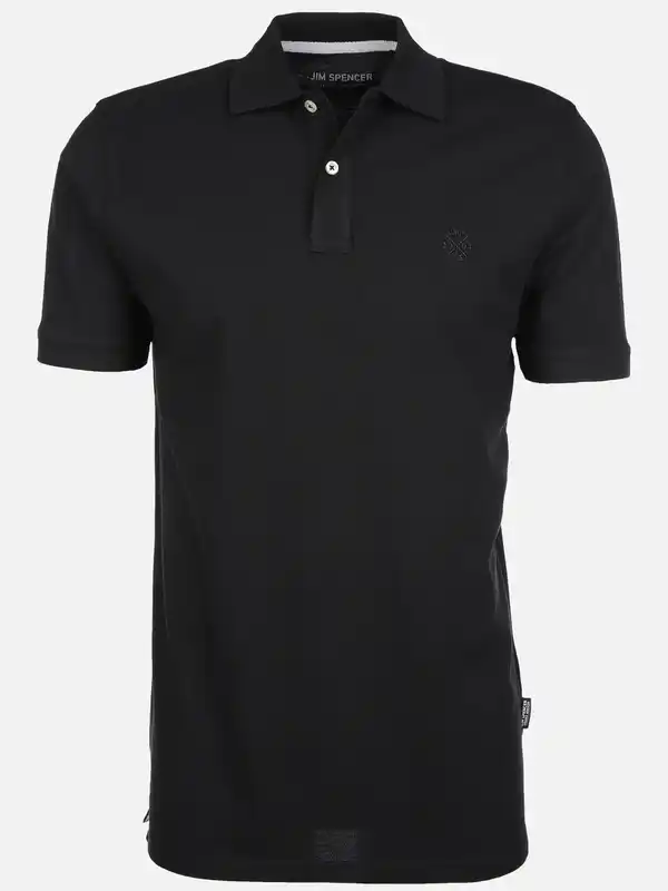 Bild 1 von Herren Poloshirt Schwarz