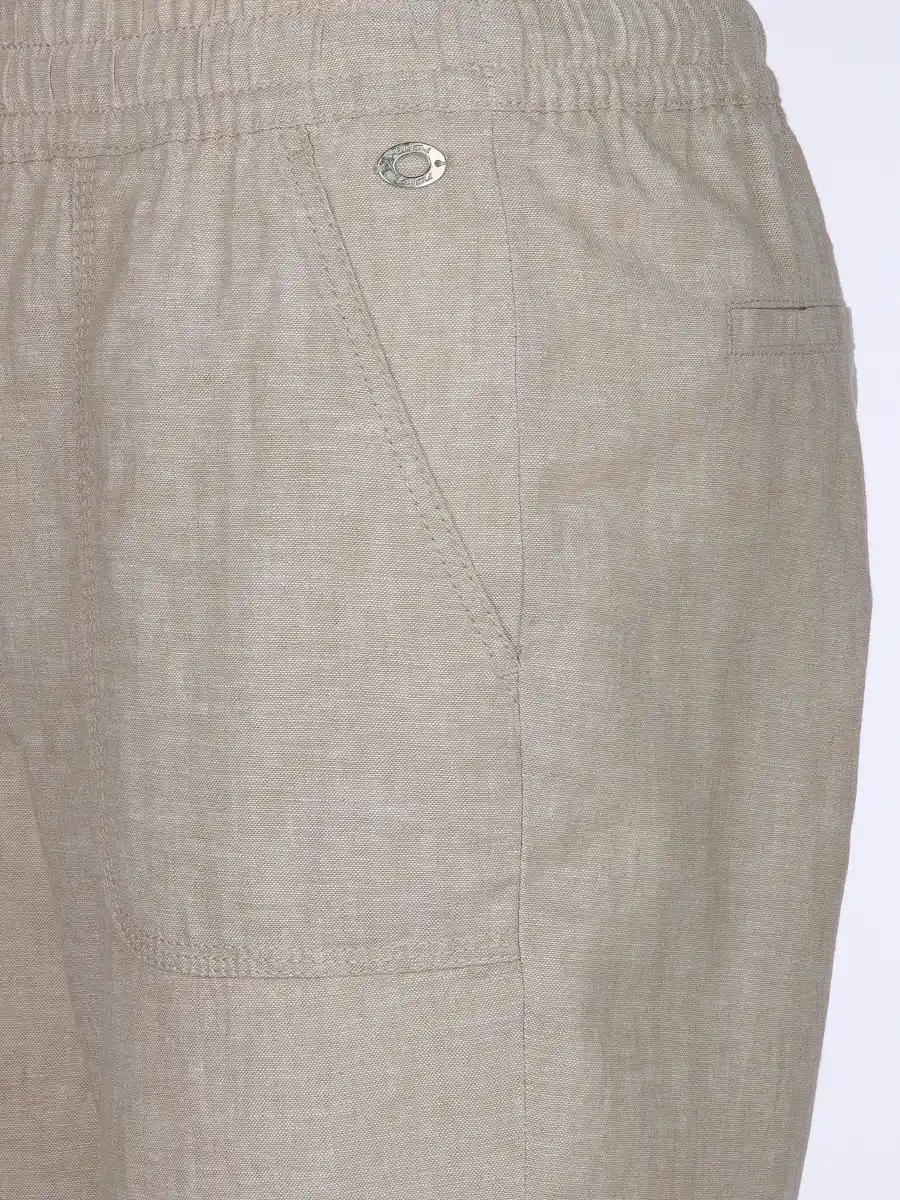 Bild 4 von Damen Hose aus Leinenmix Weiß