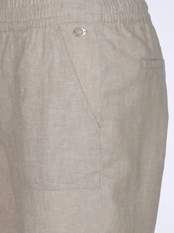 Bild 4 von Damen Hose aus Leinenmix Weiß