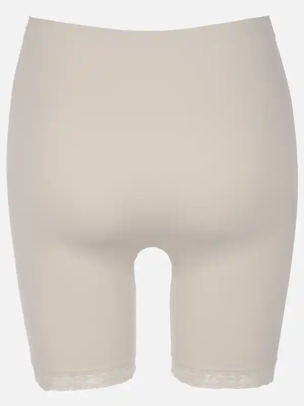 Bild 2 von Damen Longpant mit Spitzenbesatz Weiß