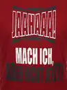 Bild 3 von Herren Arbeitsshirt mit Frontspruch Rot