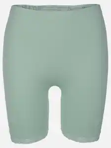 Damen Longpant mit Spitzenbesatz Türkis