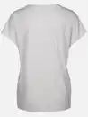 Bild 2 von Damen T-Shirt mit Lochstickerei Weiß