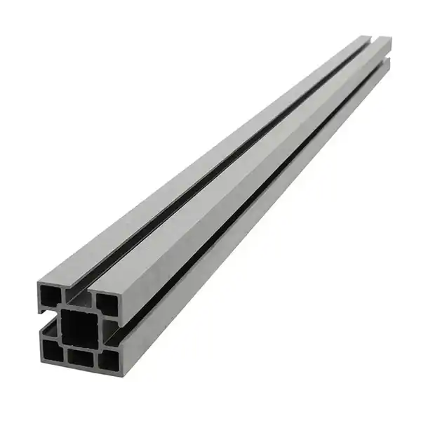 Bild 2 von WPC Sichtschutzzaun CARACAS - Pfosten & Postkappe + Zubehörbeutel + Polybeutel - Pfostenset