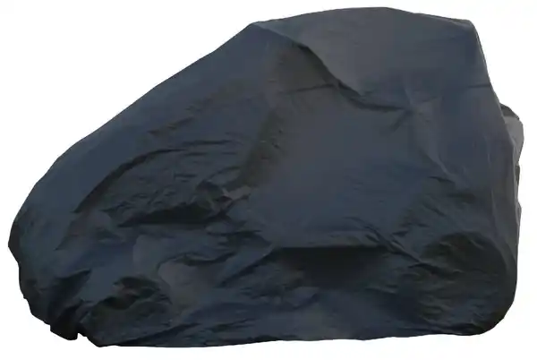 Bild 1 von Abdeckplane für Ausfitzrasenmäher / Rasentraktor  -Schutzhülle  ca. 200x 90 cm