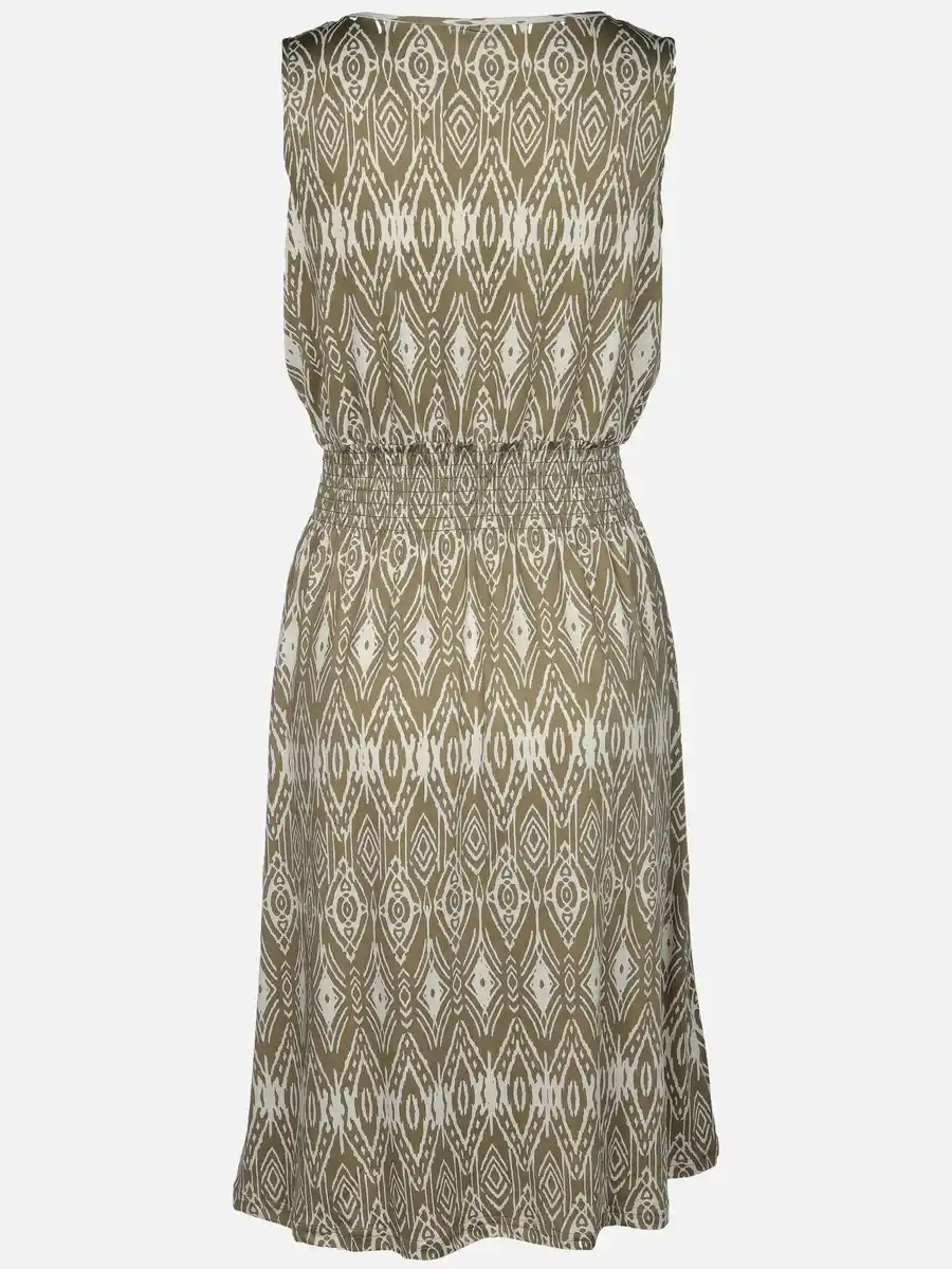 Bild 2 von Damen Jerseykleid mit Blätterprint allover Oliv