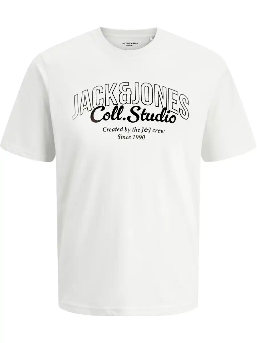 Bild 1 von Herren JJMAKOTO TEE SS CREW T-Shirt Weiß