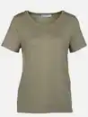 Bild 1 von Damen Shirt unifarben Oliv