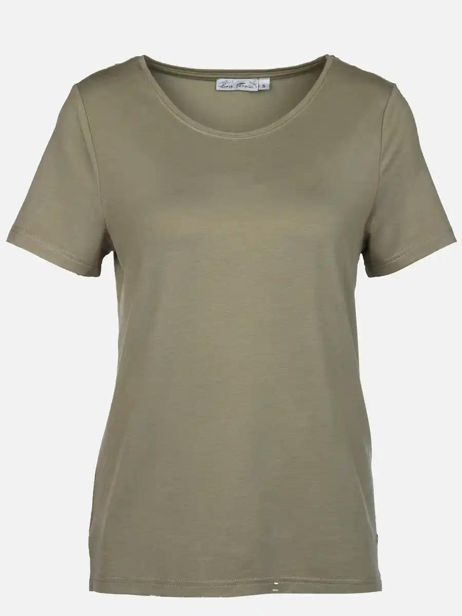 Bild 1 von Damen Shirt unifarben Oliv