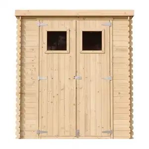 Timbela Geräteschuppen aus Holz 200 x 200 cm