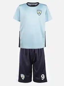Jungen Trikot Set Blau