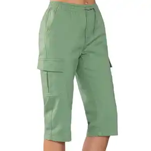 Capri-Twill-Cargo-Hose für Damen