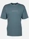 Bild 1 von Herren T-Shirt mit kleinem Schriftprint Blau