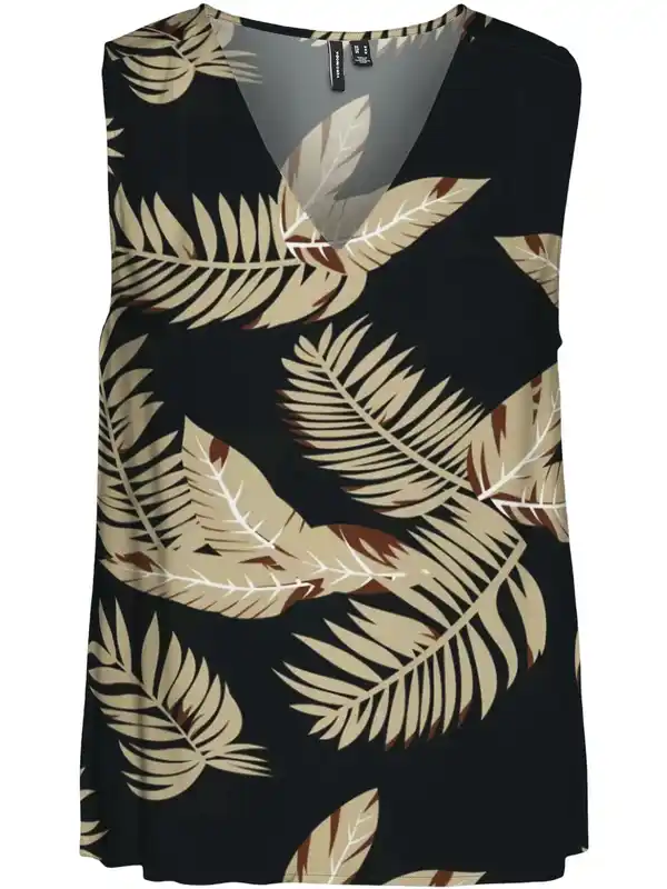 Bild 1 von Vero Moda VMEASY JOY S/L V-NECK Blusentop Schwarz