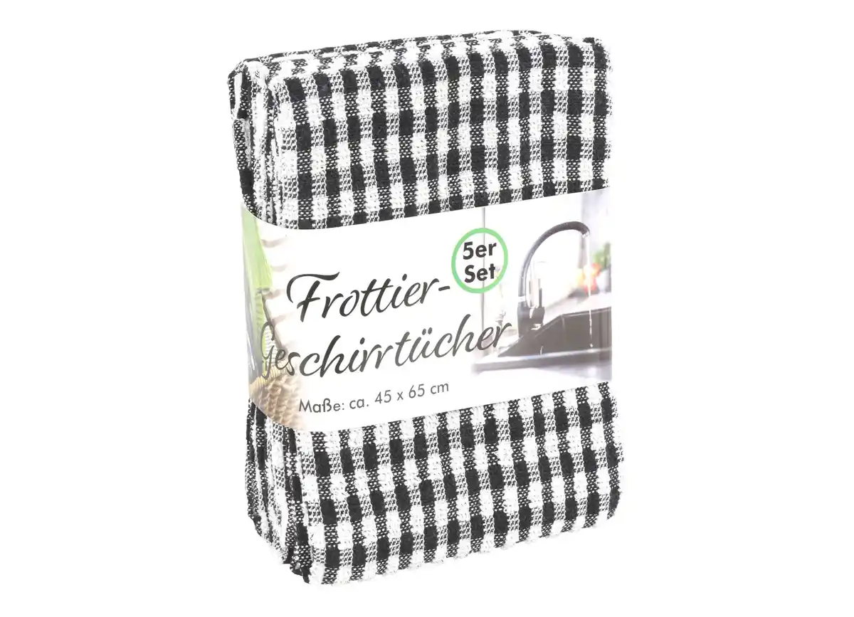 Bild 1 von Frottier-Geschirrtücher 5 Stück
