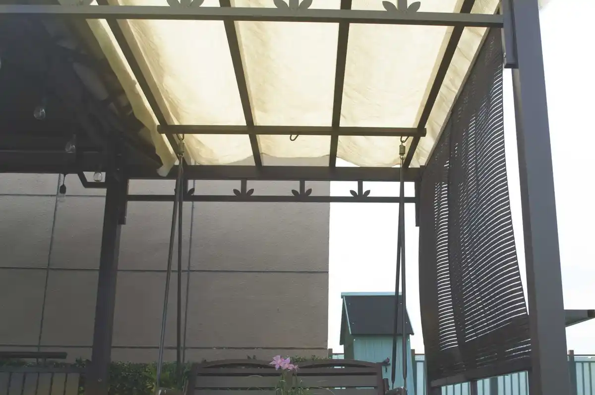 Bild 2 von Schattierungsnetz Sonnensegel, ca. 2 x 5 m