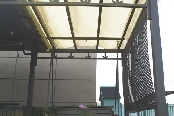 Bild 2 von Schattierungsnetz Sonnensegel, ca. 2 x 5 m