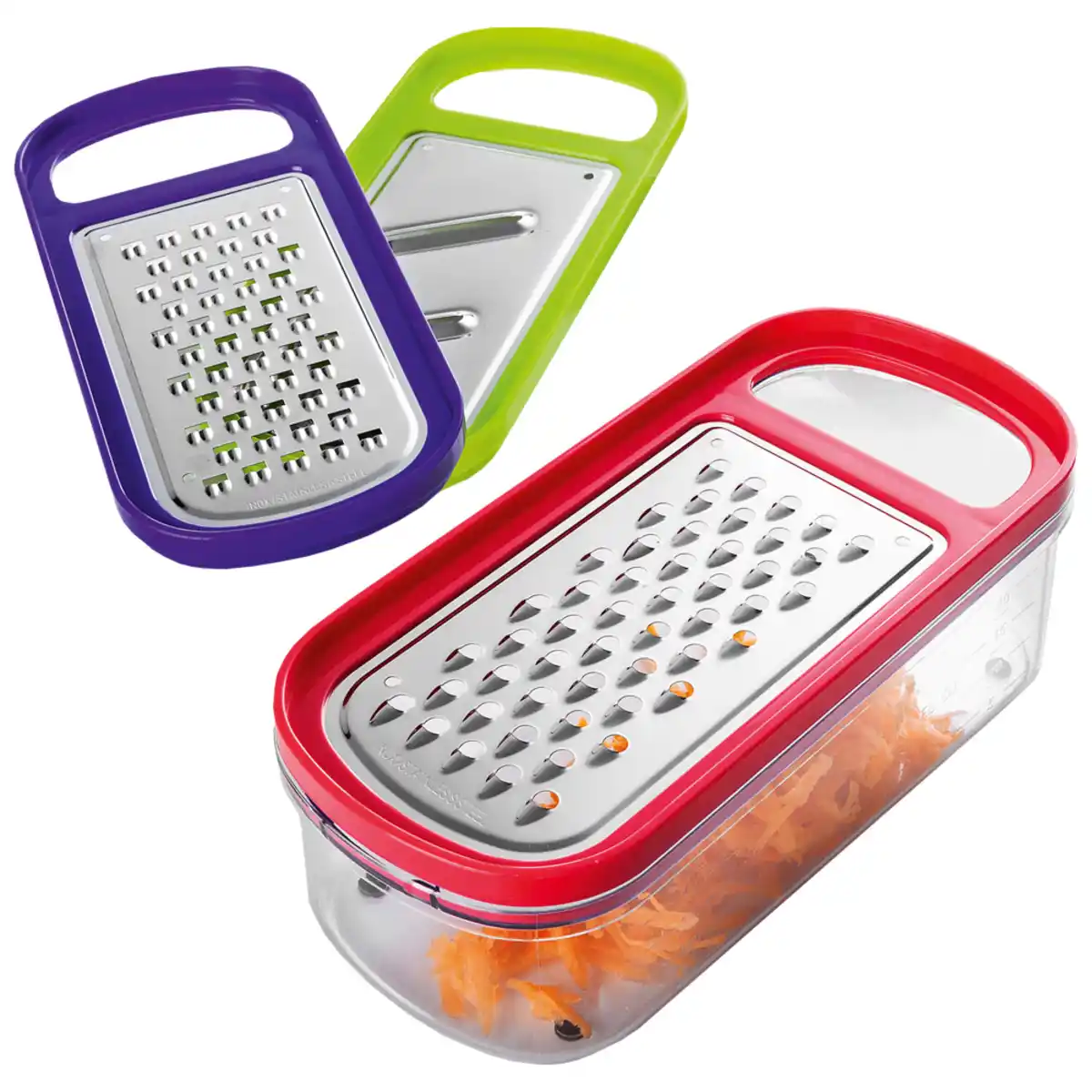 Bild 1 von Rap Box Reibe Rot Lila Grün