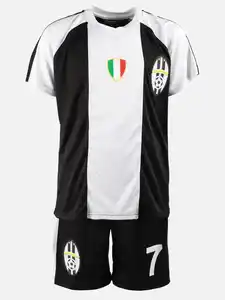 Jungen Trikot Set Schwarz