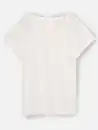 Bild 1 von Damen T-Shirt mit Lochmuster Weiß