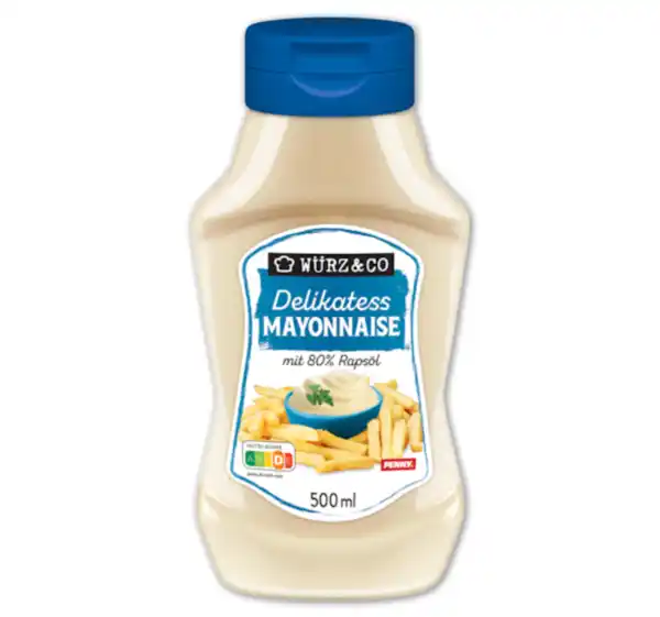 Bild 1 von WÜRZ & CO. Delikatess Mayonnaise