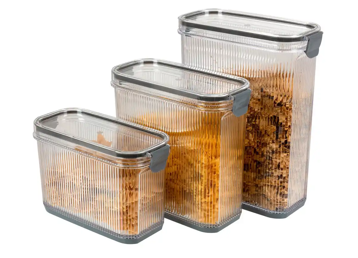 Bild 1 von Kunststoff-Vorratsdose mit 2-fach Klick-Verschluss und Silikon-Dichtung