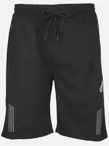 Herren Trainingsshorts Schwarz