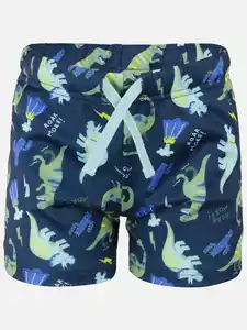 Jungen Badehose mit Dinos Grau