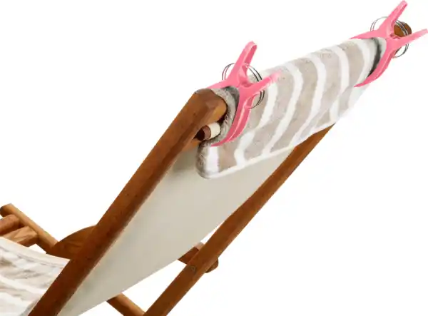 Bild 2 von IDEENWELT Handtuchclips 4er-Set pink