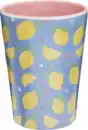 Bild 1 von IDEENWELT Melamin-Becher 350 ml Zitronen auf blau