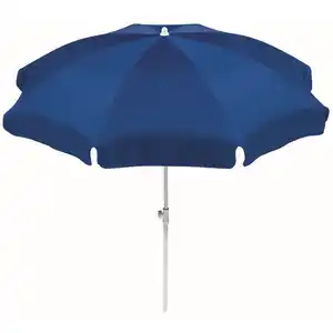 Schneider Sonnenschirm 'Ibiza' blau Ø 200 cm