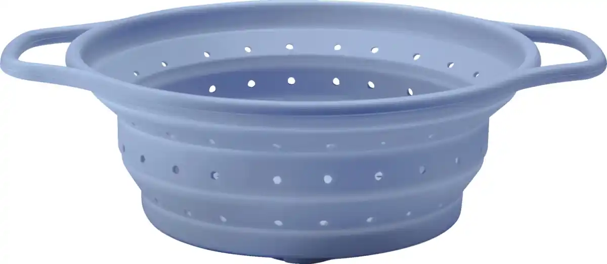 Bild 1 von IDEENWELT Faltbares Silikonsieb blau
